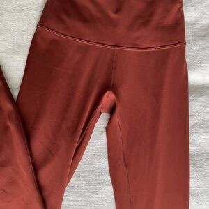 Lululemon Rust Leggings